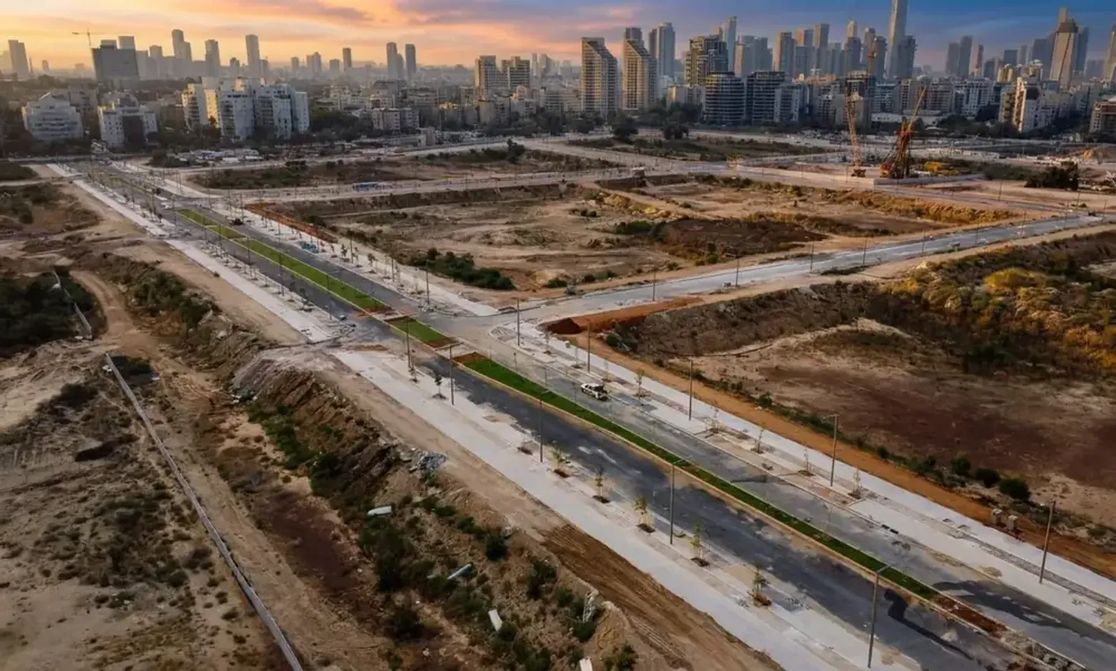 עבודות כבישים ותשתיות ברובע